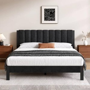 $120 Novilla Full Bed Frame, Piano Keys
