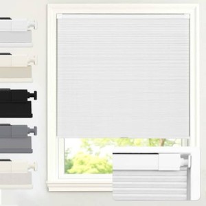 AOSKY No-Drill Blackout Shade 56x48 white