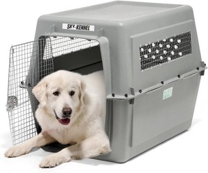 $378 Petmate Sky Kennel for Air Travel, 48in Crate