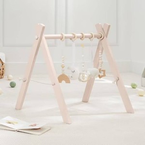 Comfy Cubs Baby Play Gym, Wooden Bar & Toys