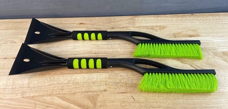 Bigfoot Snow Scraper Brushes, 2 Total - Brand New