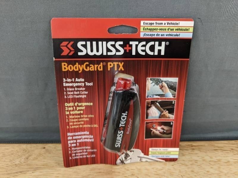 SwissTech BodyGard PTX 3-in-1 Auto Emergency Tool - Brand New