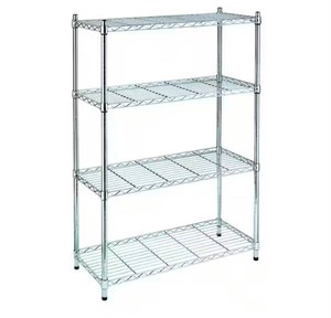 HDX 4-Tier Steel Wire Shelving Unit in Chrome, 36 x 54 x 14 - New M