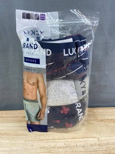 Lucky Brand Knit Boxers Mens Size 2XL Relaxed Fit, 3 Pack - Brand New