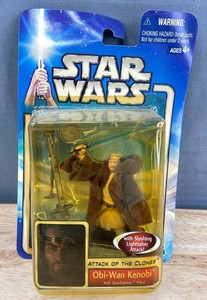 Vintage 2002 Hasbro Star Wars Obi-Wan Kenobi Jedi Starfighter Pilot - New&nbspC