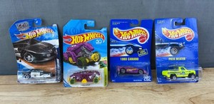 Hot Wheels Die-Cast Vehicles - Camero, Highway Patrol, Etc., 4 Total - Brand New&nbspC
