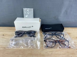 AMILLET Blue Light Womens Reading Glasses 2.50, 4 Total - Brand New