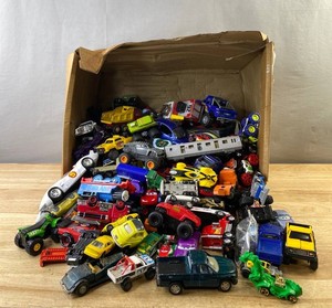 Assorted Toy Vehicles - Trucks, Busses, Construction, Emergency, Etc.&nbspC
