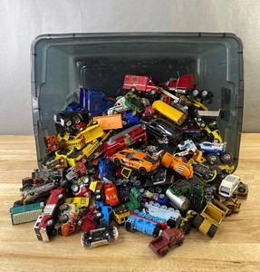 Assorted Die-Cast Toy Vehicles - CAT, Tonka, Hot Wheels, Etc.&nbspC