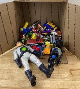 Assorted Toys - Actions Figure and Vehicles - Tonka, Salty Train, Space Theme, Airplane, Motorcycle, Etc.&nbspC