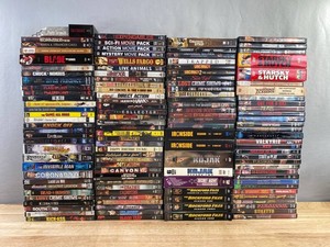 120 Movie and TV DVD Collection - The Expendables, Arrow, Southland, Lost Crime, Blade, The Italian Job, Master and Commander, Unbreakable, Valkyrie, Shutter Island, State of Play, Kick-Ass, Etc.&nbspC