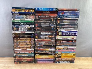 100 DVD Movie &amp TV Series Collection - Police Story, Simon &amp Simon, Disturbia, Enemy at the Gates, The International, Crank, Kojak, Sanctuary, Jack Taylor, Saturday Matinee, Checkmate, One Step Beyond, The Restless Gun, Kung Fu, Etc.&nbspC