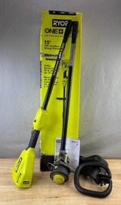 Ryobi ONE HP 18V Brushless Whisper Series 15 in. Cordless Battery String Trimmer M