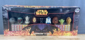 PEZ Star Wars Collector Character Dispensers Set - 9 Pieces - New&nbspC