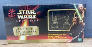 Hasbro Star Wars Episode I Clash of the Lightsabers Card Game - New&nbspC