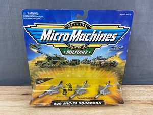 Galoob Micro Machines Military #29 MiG-21 Squadron Set - New&nbspC