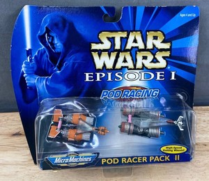 Star Wars Episode I Galoob Micro Machines Pod Racer Pack II - New&nbspC