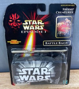 Vintage Hasbro Star Wars Episode I Battle Bags Swamp Creatures - New&nbspC