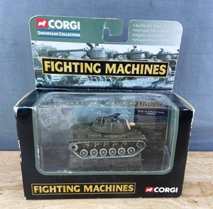 Corgi Fighting Machines M48 U.S. Marine Corps Tank Showcase Collection - New&nbspC