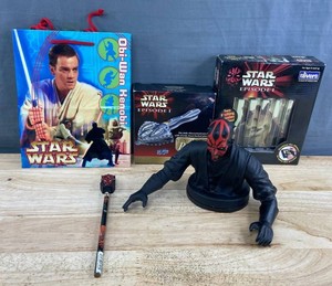 Star Wars Collectibles - Hasbro, Puzzles, Darth Maul, Obi-Wan, Gift Bag, Etc.&nbspC