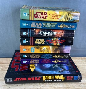 Bantam and Del Ray Star Wars Science Fiction Books, 8 Total&nbspC