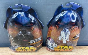 Hasbro Star Wars Revenge of the Sith Darth Vader &amp R2-D2 Figures - New&nbspC