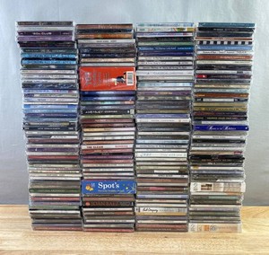 180 Music CD Collection - Adele, Taylor Swift, Frank Sinatra, Joan Baez, Fearless, Classic Sinatra, Michael Buble, Hugh Laurie, John Mayer, Elvin Bishop, Etc. - New&nbspC