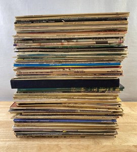 80 Vinyl Record Album Collection - Oscar Peterson, Buddy Rich, The Ventures, Lionel Hampton, Dexter Gordon, Sonny Rollins, Jerry Lee Lewis, Reunion Blues, The Roar of 74, Jazz Stars, Jam Session, Nashville City Limits, Etc.&nbspC