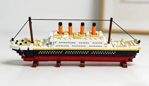 Titanic Industrial Miracle Building Block Model Set, 1055 Pieces - Brand New