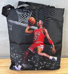 Michael Jordan Chicago Bulls Dunk Foldable Tote Bag - Brand New