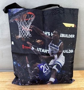 Anthony Edwards Minnesota Timberwolves Dunk Foldable Tote Bag - Brand New
