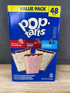 Pop-Tarts Value Pack Frosted Variety, 48 Count - Brand New