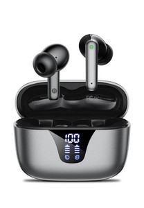 A1 Bluetooth Wireless Earbuds With Digital Display, Black - Brand New