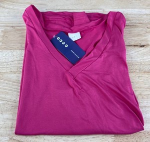 Fashion Collection V-neck Tank Top Womens Large, Pink - Brand New