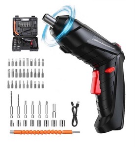 Fylivore Cordless Electric Screwdriver Kit, 47 Pieces - Brand New
