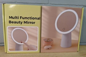 Multi Functional Beauty Mirror - White - Brand New P