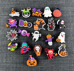 21 Halloween Character Croc Charms - Brand New