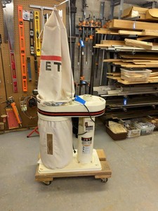JET DC-650A 1HP Dust Collector 115230V Woodworking Vacuum