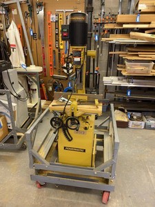 Powermatic 719T Hollow Chisel Mortiser w Rolling Cart & Bits