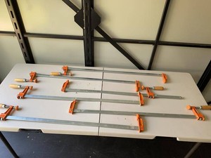 Jorgensen 3736-HD Heavy Duty 36in Bar Clamp Set Wood Handles