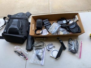 Group Camera Accessories Vivitar Flash Light Meters Backpack