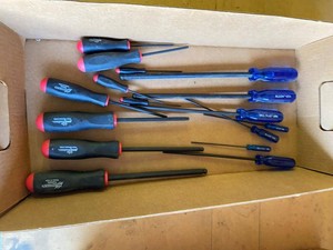 Bondhus & Allen USA Hex Driver Screwdriver Lot Ball End Metric