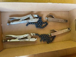 Group of Vise-Grip Chain Locking Pliers & Specialty Clamps