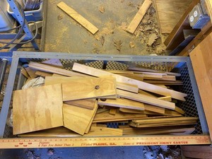 Group Assorted Hardwood Lumber Offcuts Scrap Wood Craft Lot