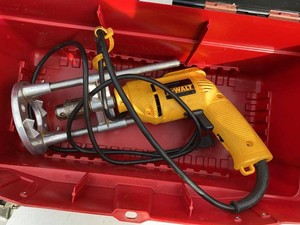 DeWalt DW101 38 VSR Drill w Portalign Guide Attachment & Case