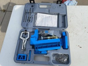 Kreg K-2000 Pocket Hole Jig Kit w Clamp Bit Screws Case Instructions