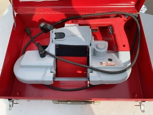 Milwaukee Deep Cut Portable Band Saw w Metal Case Corded Tool