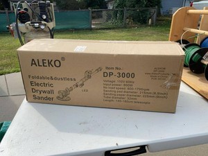 ALEKO DP-3000 Electric Drywall Sander Foldable 800W Open Box