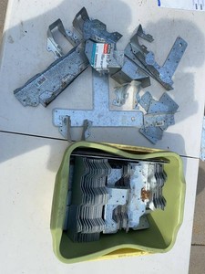Simpson Strong-Tie Galvanized Lumber Connectors Mixed Framing Hardware