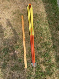 Unmarked Surveyor Tripod Stand Folding Metal Transit Laser Level